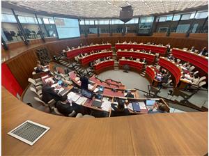 Eine Momentaufnahme von der Sitzung am 25. September 2024 (Foto: Regionalrat/GNews)